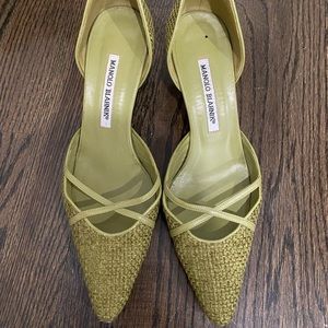 Vintage Manolo Blahnik Kitten heels